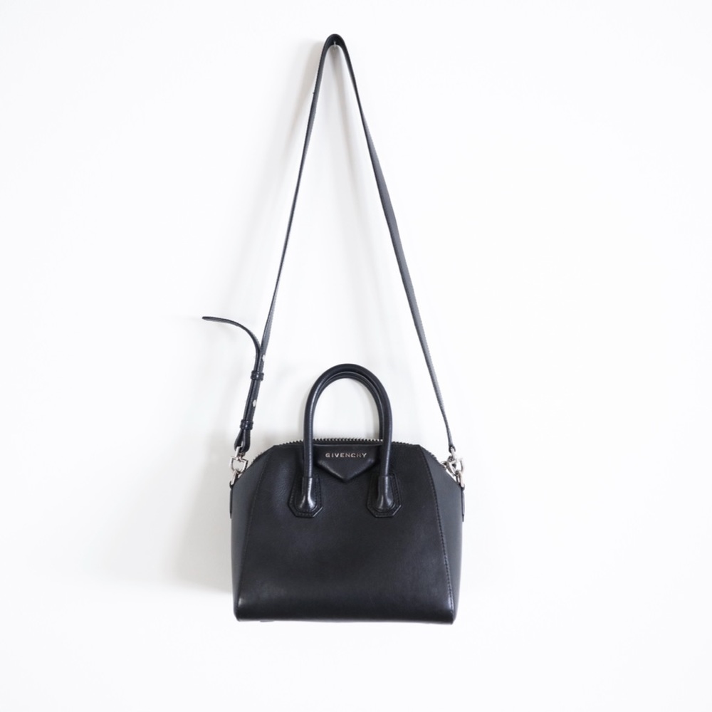 Mini Antigona Leather Satchel Bag